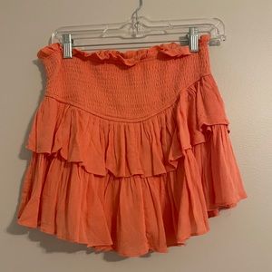 Rock n Rags ruffle mini skirt